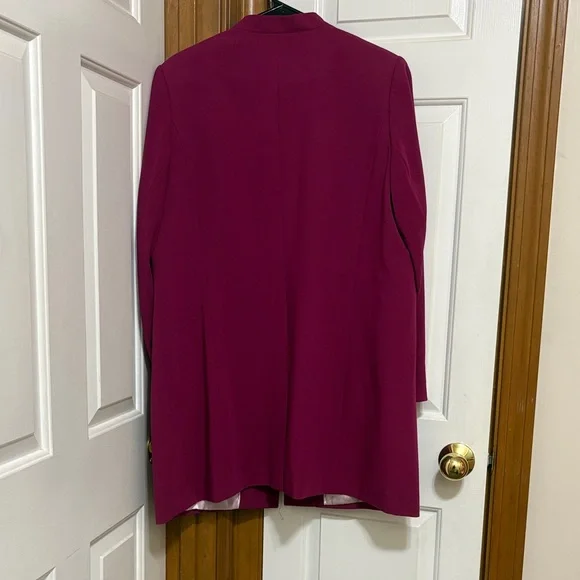 Calvin Klein Women's Fuchsia Blazer - Picture 5 of 7